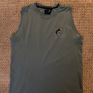 Alphalete Olive Green Performance Muscle Tee